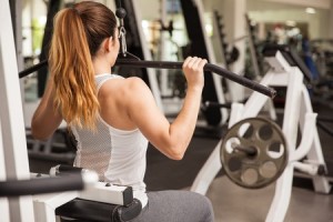 lat pulldown for hourglass shape