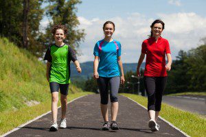 Start a family tradition of walking after dinner.