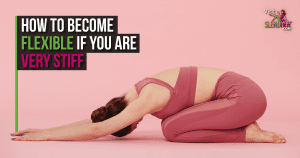 woman showing her flexible body
