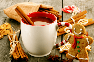 Enjoy a cup of hot chocolate!