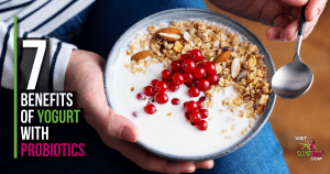 Yogurt with probiotics