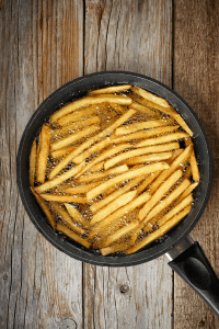 Avoid fried food to heal the gut.