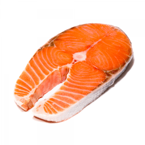 Raw salmon
