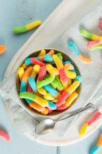 Many sweets contain xylitol.