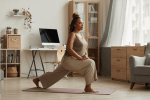 Dynamic leg stretches